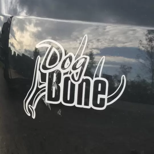 DogBone Vinyl Die-Cut Decal